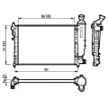 Wholesales OE731526R Auto Radiator For PEUGEOT